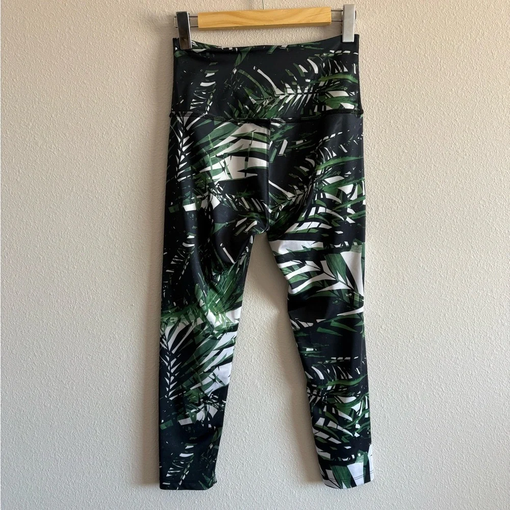 Beyond Yoga Lux Printed High-Waist Midi Leggings Women’s Medium Havana Nights